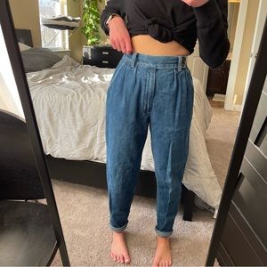 Vintage pleated Jeans
